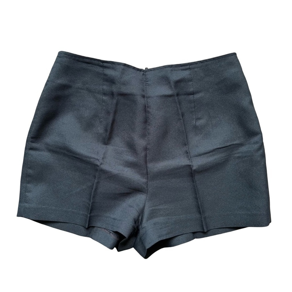 Marjorie Hamilton Vintage 60s Navy Blue Hot Pants Tailored Shorts Women’s 14